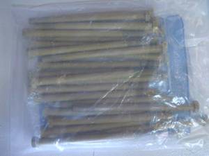 Deck Plus 38-in x 6-in Coated Coarse Thread Hex Bolt (1) 260730