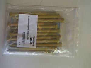 Deck Plus 12-in x 7-in Coated Coarse Thread Hex Bolt (1) 260735
