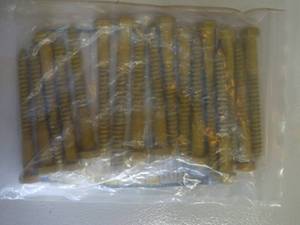 Deck Plus 12-in x 5-in Tan Ceramic Hex-Head Exterior Lag Screws (1) 260786