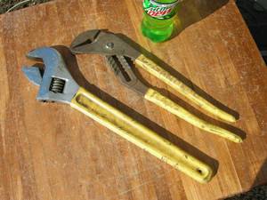 lot 23 image: 2 Larger Wrenches