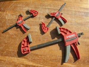 lot 75 image: Husky  Clamps