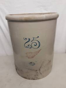 25 Gallon Red Wing Crock