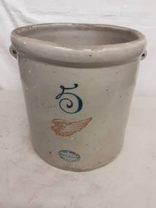 5 Gallon Red Wing Crock