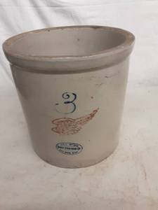 3 Gallon Red Wing Crock