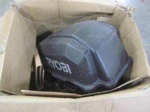 lot 5 image: Ryobi 38 in. 2-Bin Soft Bagger ACRM001