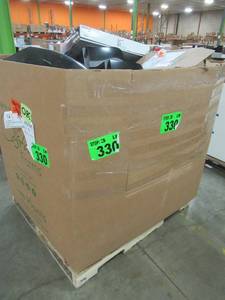 lot 244 image: WHOLESALE MIXED PALLET - MISCELLANEOUS FAUCETS, TISSUE AND SOAP DISPENSERS, SMALL HOUSEWARES AND MORE
