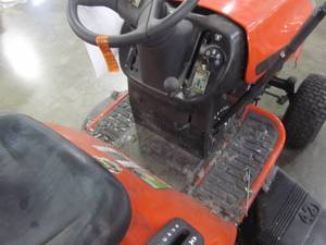lot 13A image: Ariens Briggs and Stratton 42 in. 17.5 HP Gas 6-Speed Gear Front-Engine Lawn Tractor With Bagger Attachment A175G42