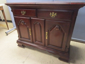 LEXINGTON SOLID WOOD BUFFET, WITH FLIP-OPEN TOP