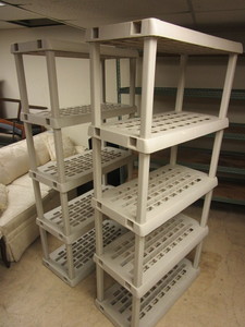 STERILITE SHELVING UNITS