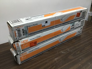 lot 17 image: Lot Of 3 HDX 12 ft. x 400 ft. Clear 0.7 mil. Plastic Sheeting