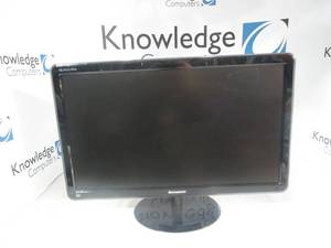 lot 50 image: Lenovo 24 in LCD Monitor wstand