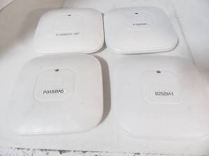 lot 91 image: Lot of 4 Cisco Wireless access points, air-cap-2602i-a-k9
