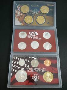 lot 1 image: 2008 U.S. Mint Silver Proof Mint 14 Coins