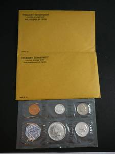 lot 23 image: 1964 U.S. Uncirculated Mint Set 10 Coins