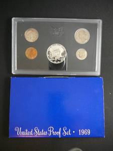 lot 31 image: 1969 U.S. Proof Set