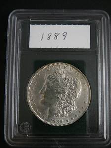 lot 42 image: 1889 Morgan Silver Dollar
