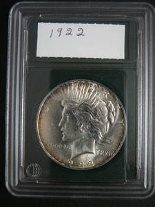 lot 48 image: 1922 Peace Silver Dollar