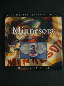 lot 85 image: 20-US Minted Quarter Dollars 2 Quarters In Each 40 Quarters Total