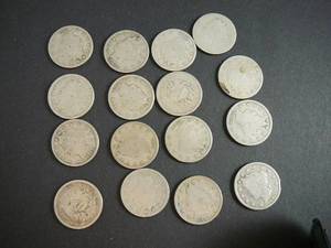 lot 97 image: 16 V Nickles