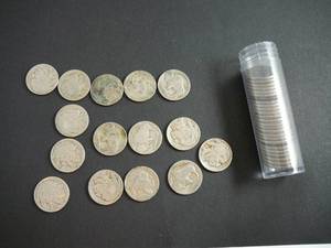 lot 98 image: 40 Buffalo Nickles