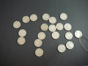 lot 105 image: 20 Buffalo Nickles