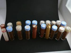 lot 134 image: 20 Rolls of Lincoln Pennies Marked As Follows