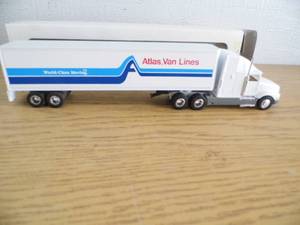 lot 5 image: Atlas Van Lines Die Cast Semi