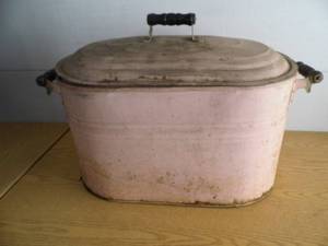 lot 49 image: Painted Copper Boiler