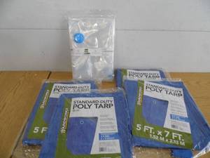 lot 101 image: Tarps - Vacuum Bags