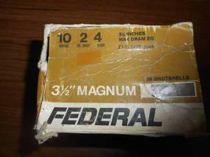10 Gauge Federal Shells