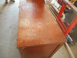 Homemade Wooden Desk