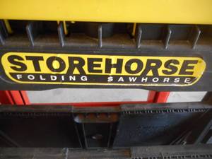 Lot of 3 Saw Horses