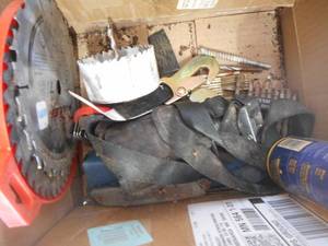 Misc. Lot of Saw Blades, Drill Bits, etc