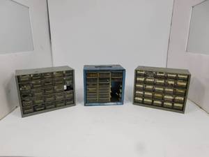 lot 22 image: Small nutbolt containers