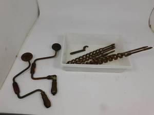 lot 24 image: Vintage Hand Drills
