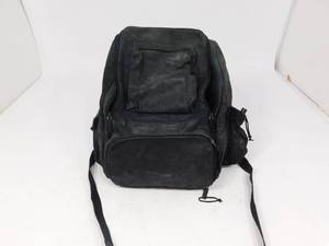 lot 94 image: Black Suede Backpack