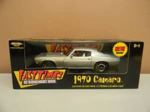 lot 2 image: AMERICAN MUSCLE 118 SCALE 1970 CAMARO FAST TIMES AT RIDGEMONT HIGH - AWESOME - NEW IN BOX - SEE PICTURES
