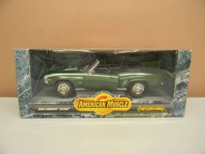 lot 3 image: AMERICAN MUSCLE 118 SCALE 1969 CAMARO SS 396 - NEW IN BOX - SEE PICTURES