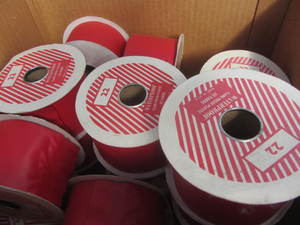 Red Waterproof Ribbon