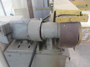 Belt Sander on Stand