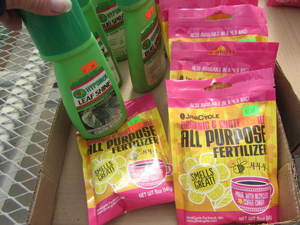 Bug Spray, Leaf Shine