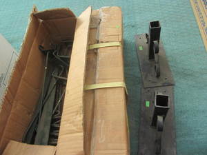 Display Hooks, Floor Flanges