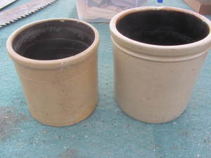 Salt Glaze Crocks