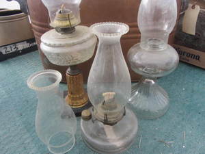 Antique Kerosene Lamps