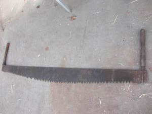 Antique Lumber Saw