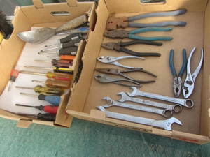 Pliers, Wire Cutters, Screwdrivers
