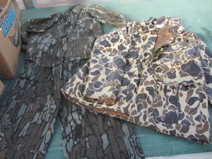 Camo Rain Jacket, Shirt & Pants
