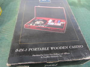 Portable Wooden Casino