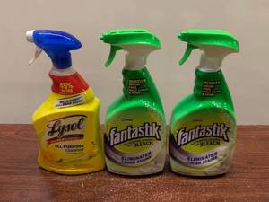 lot 70 image: Fantastik and Lysol