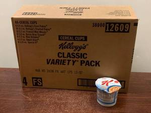 lot 16 image: Kelloggs Cereal Cups